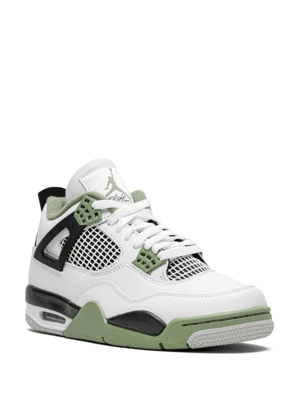 Air Jordan 4 Oil Green