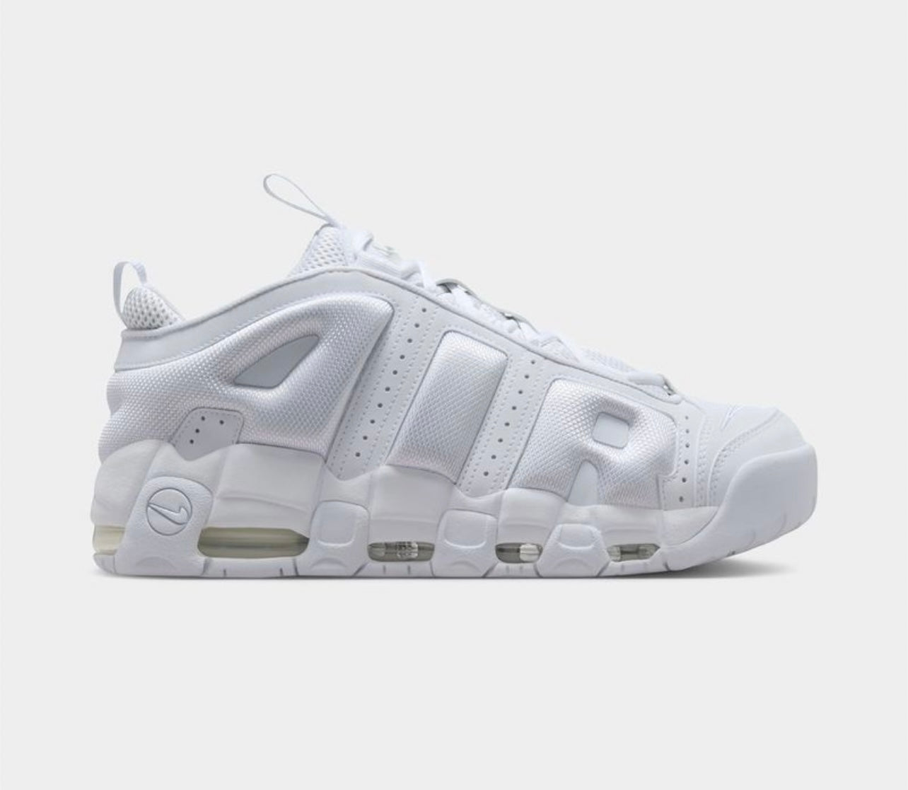 Nike Air More Uptempo Low White
