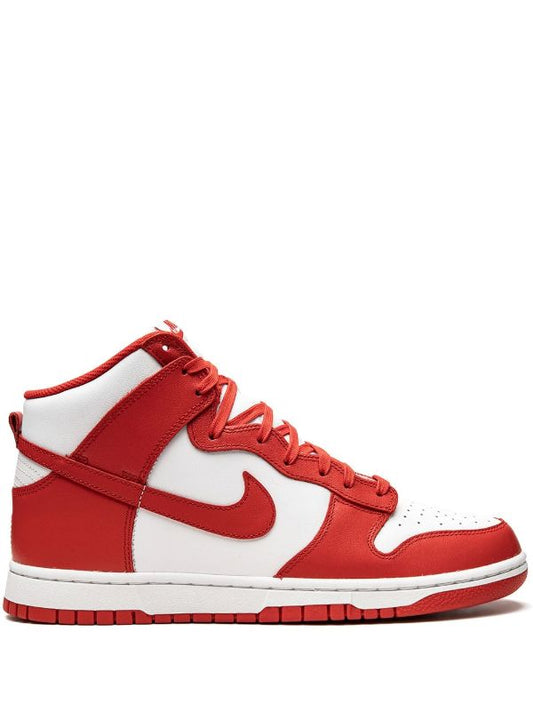 Nike Dunk High “White/University Red”